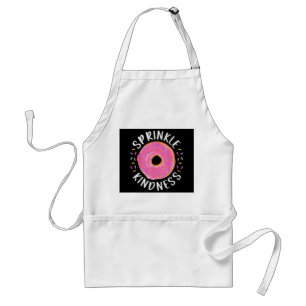 Tablier Donut Sprinkle Kindness Funny Girls Femmes Doughnu