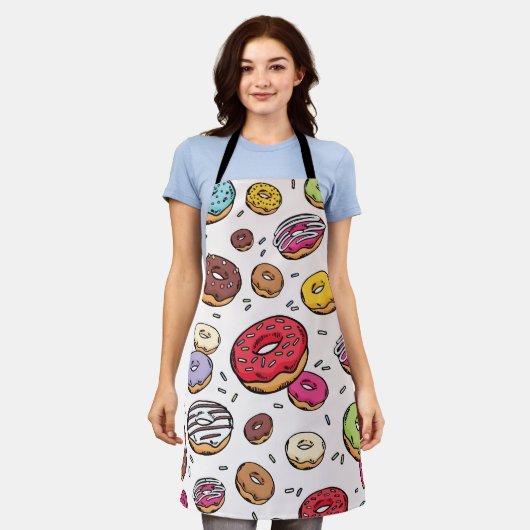 Tablier Donuts seamless pattern (Porté)
