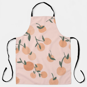 Tablier Doodart : Orange Cherry Vintage Motif