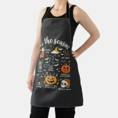 Tablier Doodle de Halloween C'est la saison design sorcièr (Insitu)