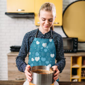 Tablier Doodle Hearts