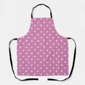 Tablier Dotty Délicieux rose (Recto)