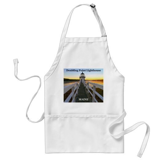 Tablier Double Point Lighthouse, Maine Apron (Devant)