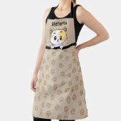 Tablier Douce Kitty Chat avec nom et empreintes de pattes (Insitu)