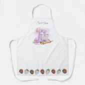 Tablier Douceurs Violettes (Recto)