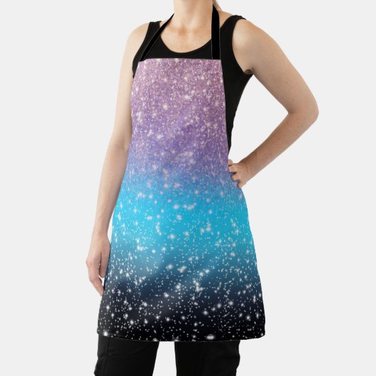 Tablier Douche Sparkling Ombre en bleu (Insitu)