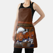 Tablier Doxies rouges (Insitu)