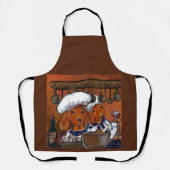 Tablier Doxies rouges (Recto)