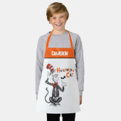 Tablier Dr. Seuss | Chat Chapeauté Halloween (Porté)