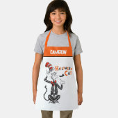 Tablier Dr. Seuss | Chat Chapeauté Halloween (Insitu)