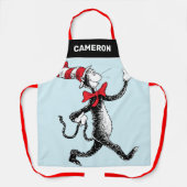 Tablier Dr Seuss | Chat dans la marche des chats Casquette (Recto)