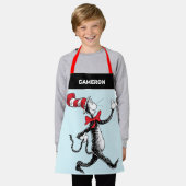 Tablier Dr Seuss | Chat dans la marche des chats Casquette (Porté)