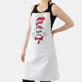 Tablier Dr Seuss | Chat dans le Casquette - Papa Je suis (Insitu)