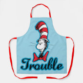 Tablier Dr Seuss | Chat dans le problème du Casquette (Recto)