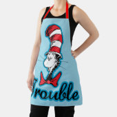 Tablier Dr Seuss | Chat dans le problème du Casquette (Insitu)