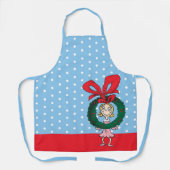 Tablier Dr Seuss | Cindy-Lou Who - Wreath (Recto)