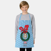 Tablier Dr Seuss | Cindy-Lou Who - Wreath (Porté)