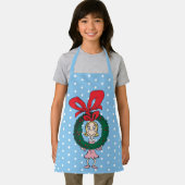 Tablier Dr Seuss | Cindy-Lou Who - Wreath (Insitu)