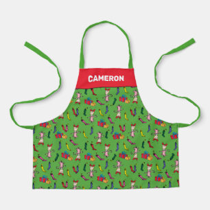 Tablier Dr. Seuss Grinch Cindy-Lou Who Motif