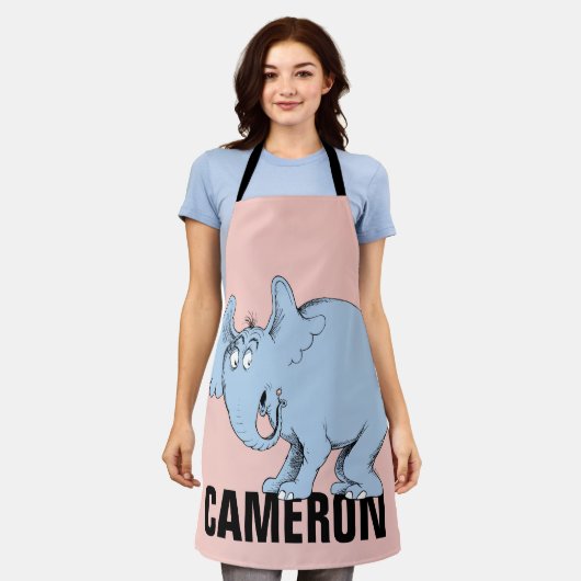 Tablier Dr. Seuss | Horton entend des Whos (Porté)