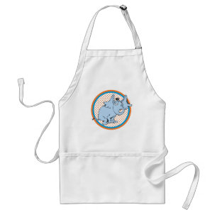 Tablier Dr. Seuss Horton Entend un Qui points orange