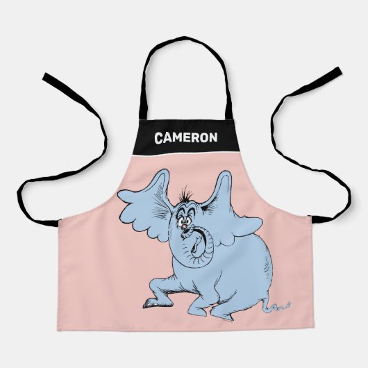 Tablier Dr Seuss | Horton et le spectre de la poussière (Recto)