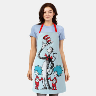 Tablier Dr. Seuss Le Chat dans le Chapeau, Chose Un et C