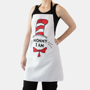Tablier Dr. Seuss   Le Chat dans le Chapeau - Maman je sui