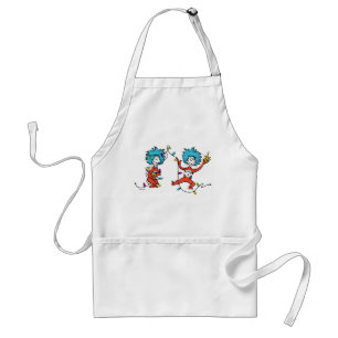 Tablier Dr. Seuss Le Grinch Chose 1 et Chose 2 en trai