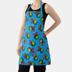 Tablier Dr. Seuss Le Grinch Motif de Couronne de Noël
