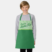 Tablier Dr Seuss | Lucky Fox Dans Ses Chaussettes Irlandai (Porté)