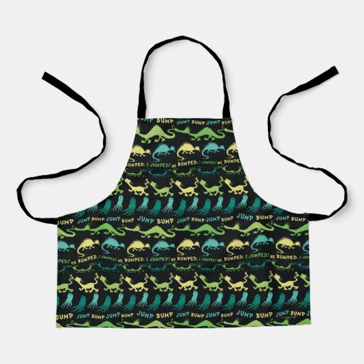Tablier Dr Seuss | Motif Hallowen "Bump Jump" (Recto)