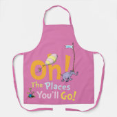 Tablier Dr Seuss| Oh, les endroits où tu iras ! (Recto)