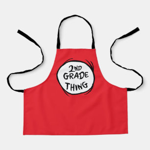 Tablier Dr Seuss   Thing One Thing Two - 2nd Grade Thing