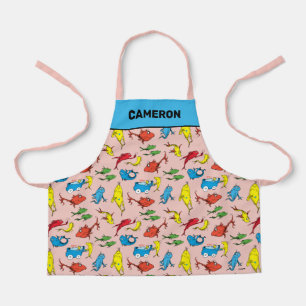 Tablier Dr. Seuss Un Poisson Deux Poissons Motif