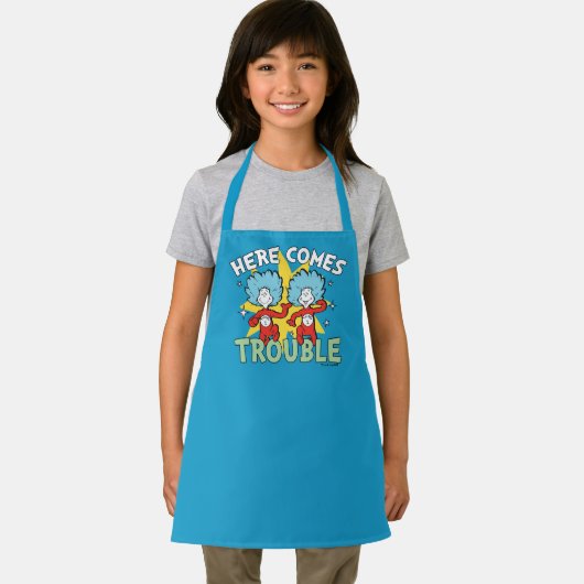 Tablier Dr Seuss | Une Chose Deux Ici, C'Est Difficile (Insitu)