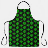 Tablier Dragon céleste vert (Recto)