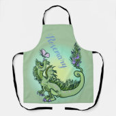 Tablier dragon de romarin flutterby (Recto)