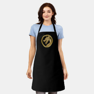 Tablier Dragon d'or