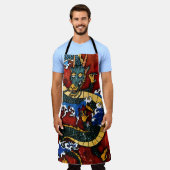 Tablier Dragon japonais (Porté)