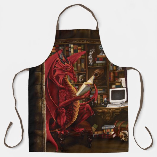 Tablier Dragon Podcast Library (Recto)