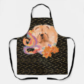 Tablier DRAGON-TALEZ CHOW Année du chef cuisinier du Drago (Recto)