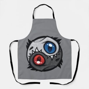 Tablier Dragon Yin Yang Bien et Mal