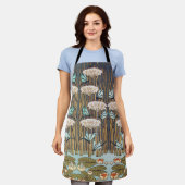 Tablier Dragonflies Water Lilies Marais Art Nouveau (Porté)