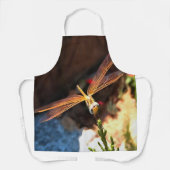Tablier Dragonfly With Sunlight Gilded Wings (Recto)