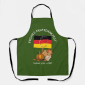 Tablier Drapeau ALLEMAGNE Erntedankfest Thanksgiving (Recto)