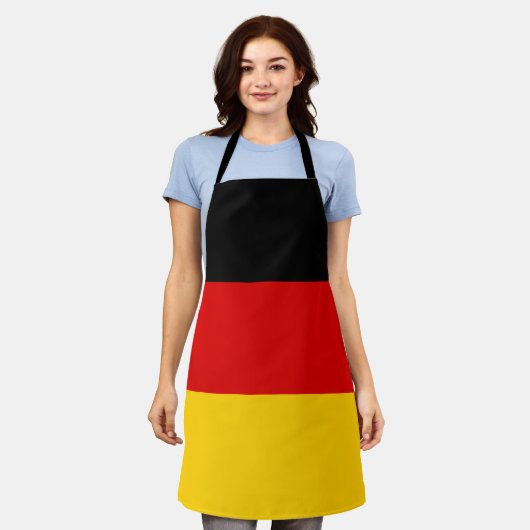 Tablier Drapeau allemand (Porté)