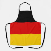 Tablier Drapeau allemand (Recto)