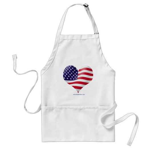 Tablier Drapeau américain (Devant)
