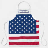 Tablier Drapeau américain (Recto)